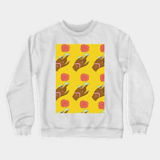 Henna art pattern Crewneck Sweatshirt